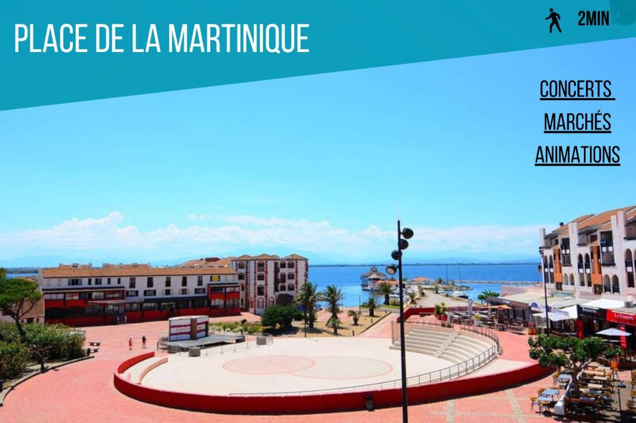 Apartamento A L'Ombre Du Murier Le Barcarès Exterior foto