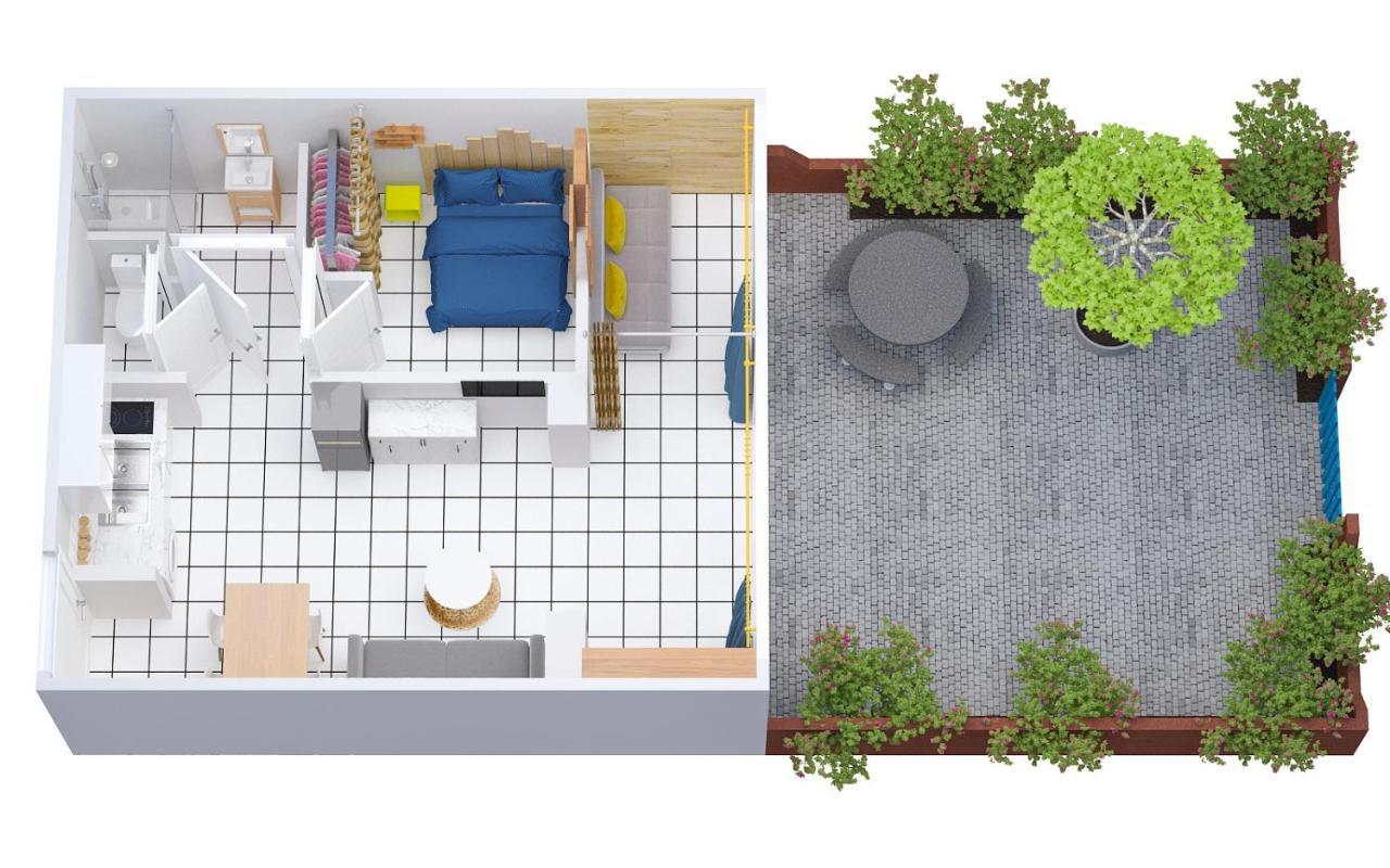 Apartamento A L'Ombre Du Murier Le Barcarès Exterior foto