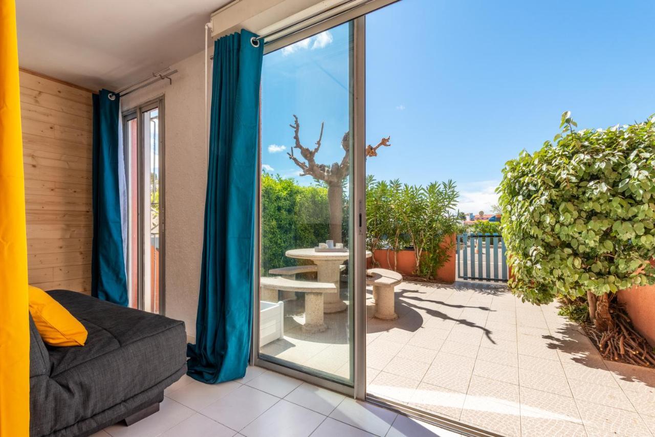 Apartamento A L'Ombre Du Murier Le Barcarès Exterior foto